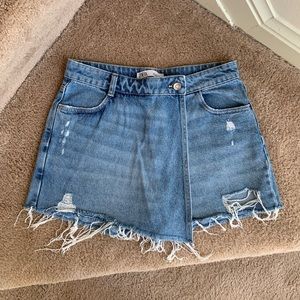 Zara sz. S denim skort